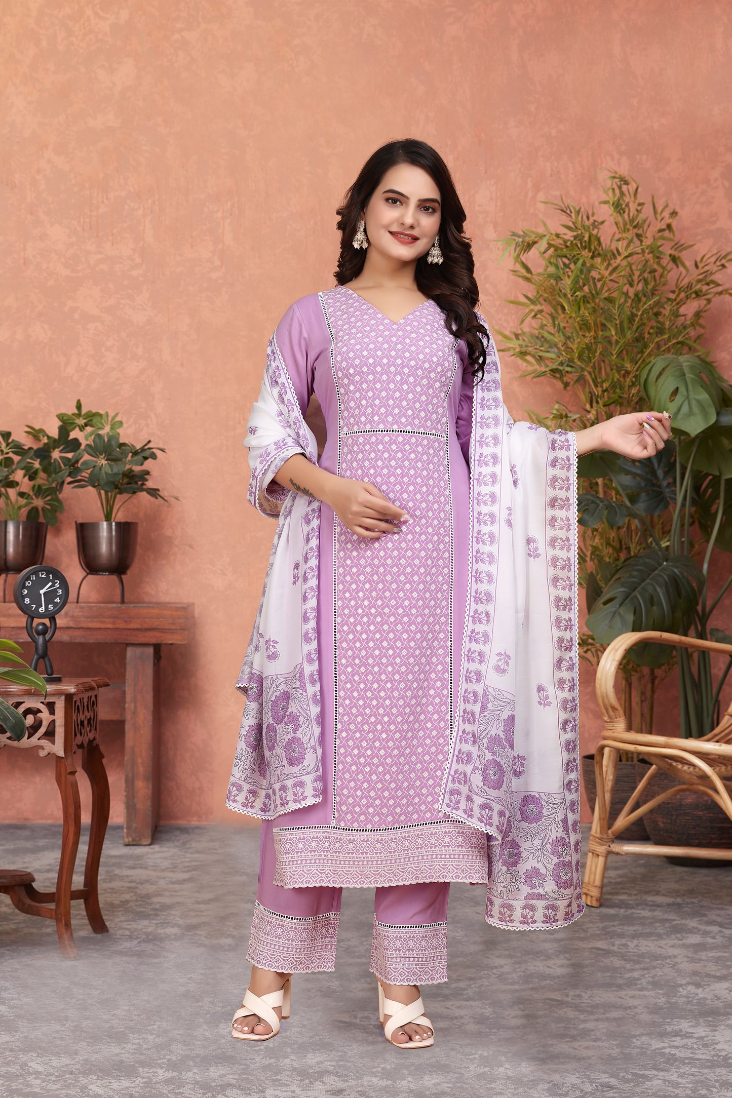 Pastel Grace Ethnic Set