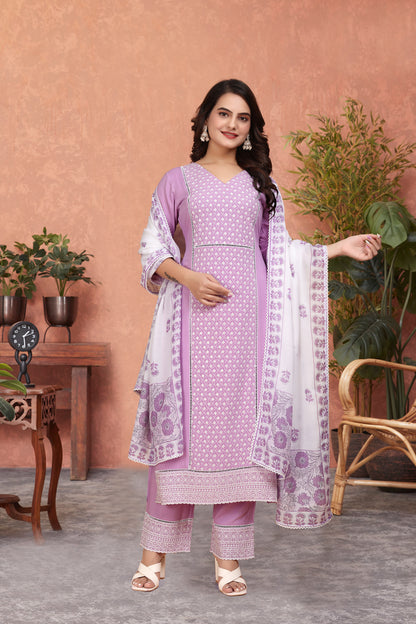 Pastel Grace Ethnic Set