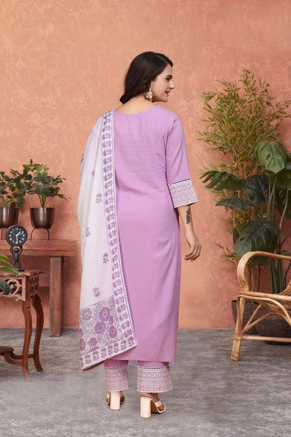 Pastel Grace Ethnic Set
