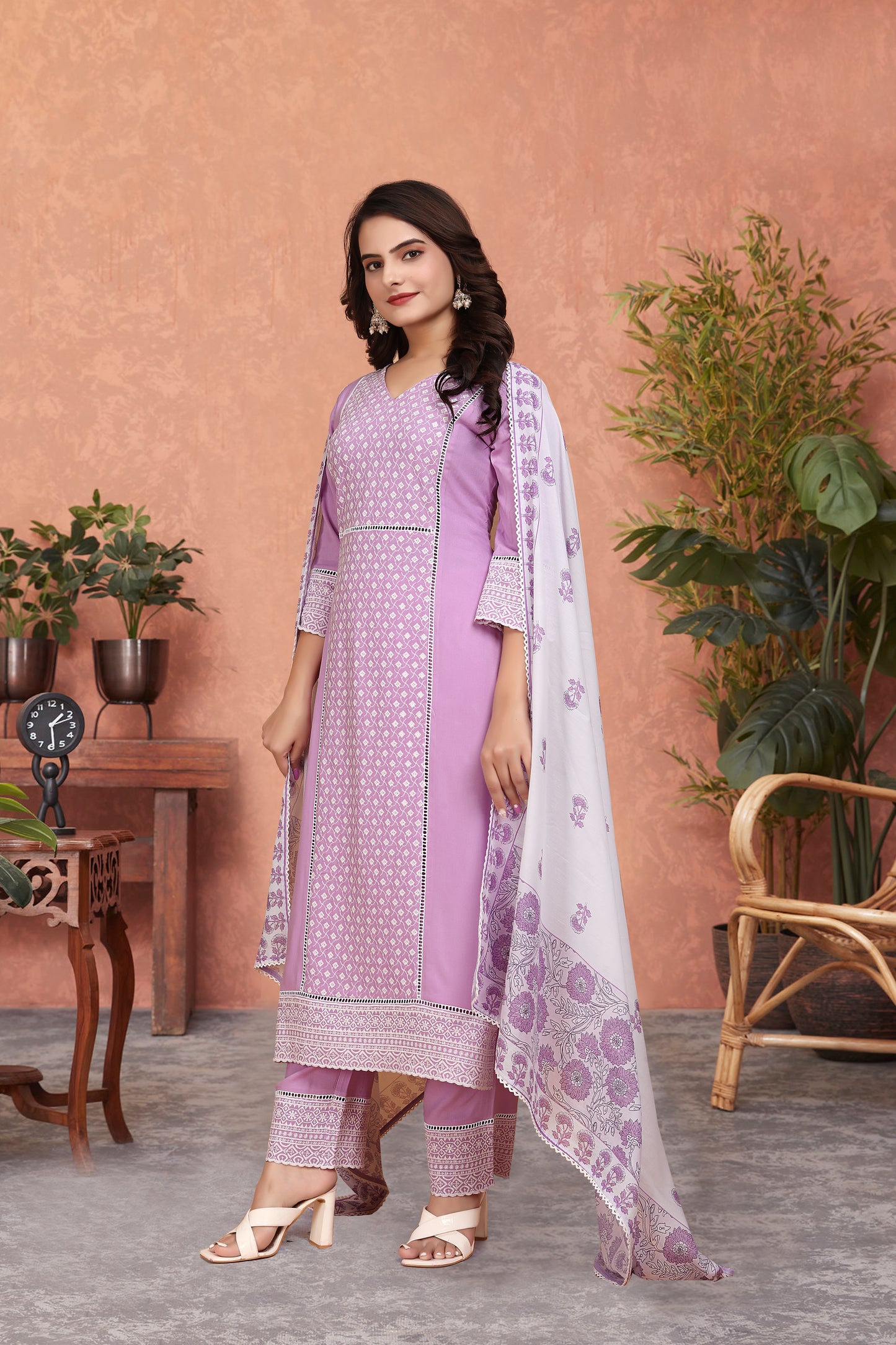 Pastel Grace Ethnic Set