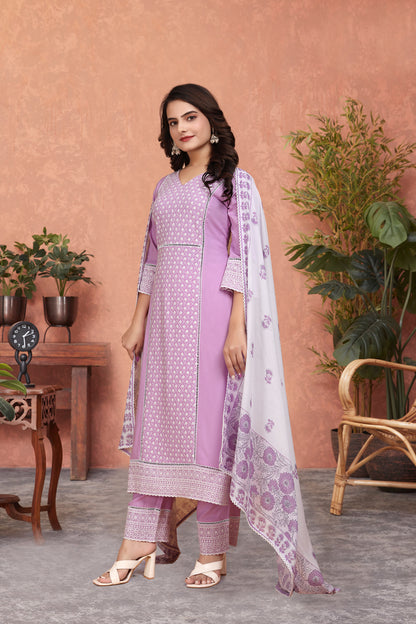 Pastel Grace Ethnic Set