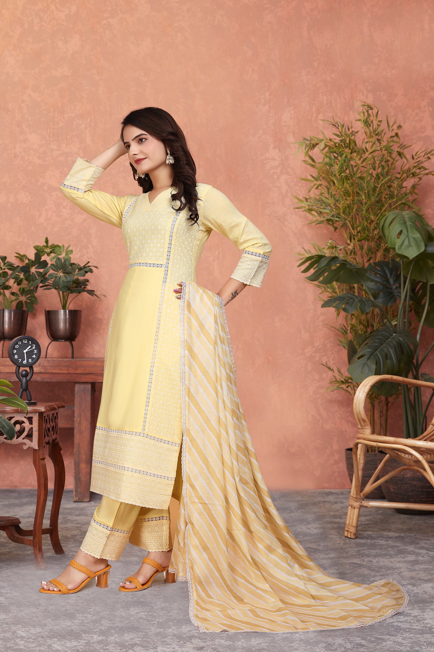 Sunshine Bloom Ethnic Set