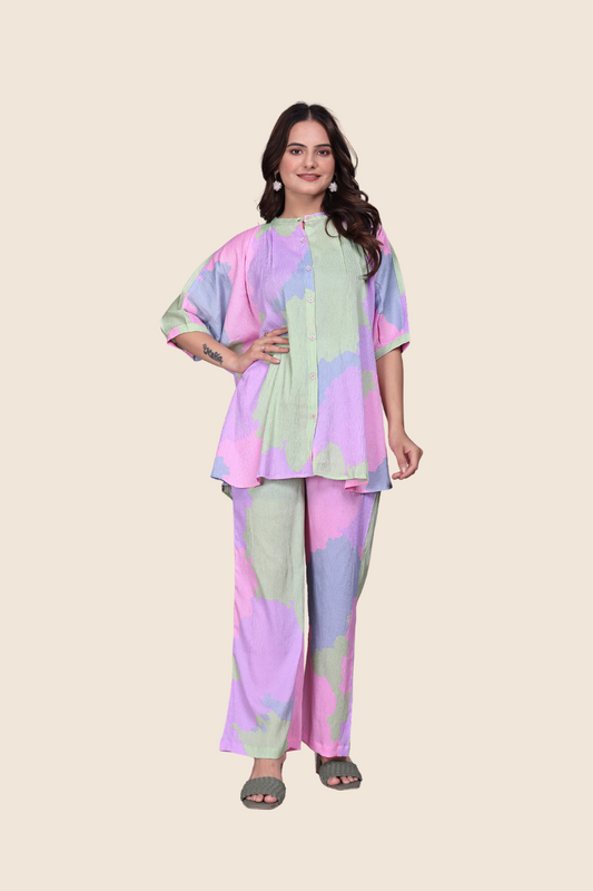 Dreamwave Pastel Co-ord Set
