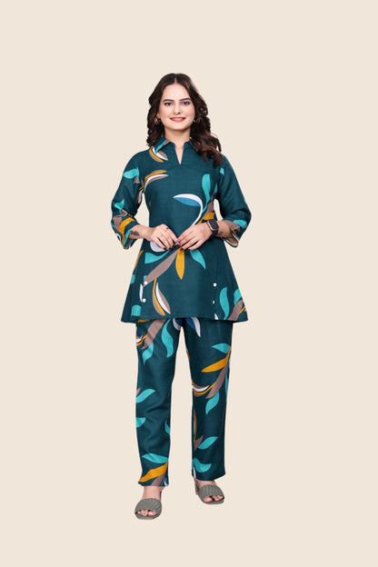 Midnight Tropic Co-ords Set