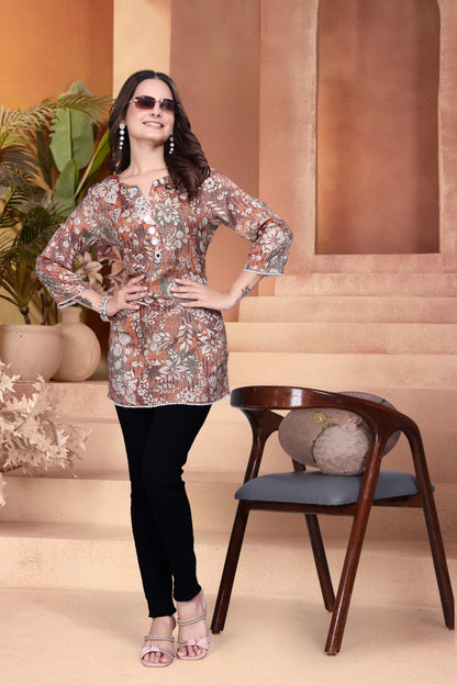 Chic Capsule Printed Kurti