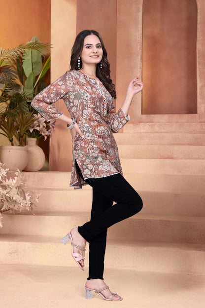 Chic Capsule Printed Kurti