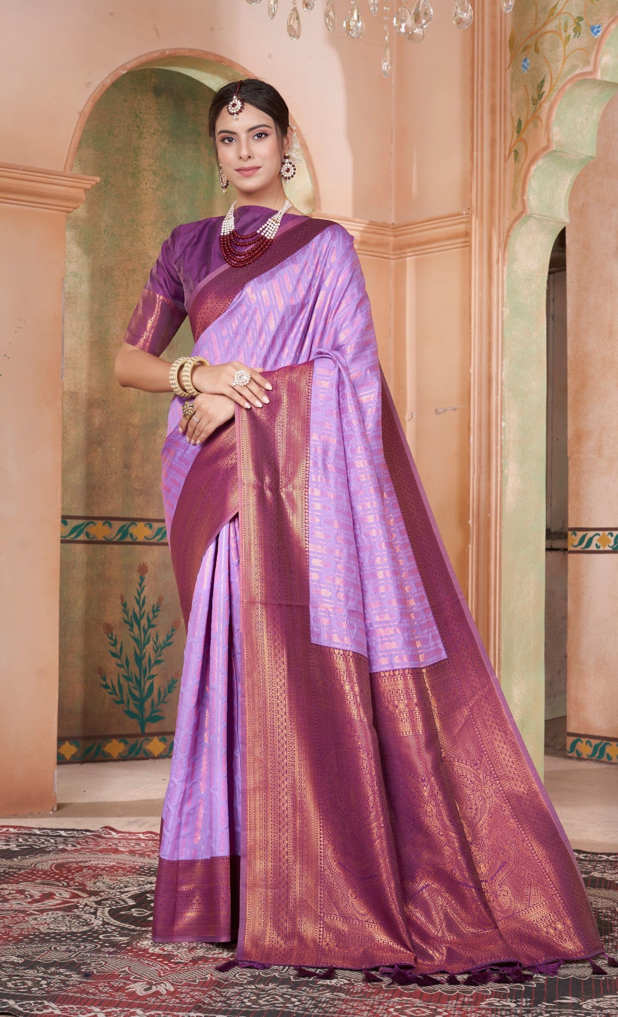 Sanaya Silk Woven Kanjivaram Saree