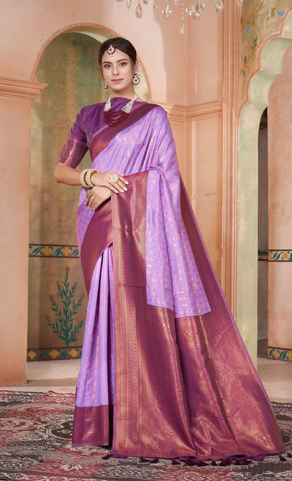 Sanaya Silk Woven Kanjivaram Saree