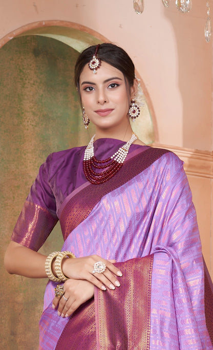 Sanaya Silk Woven Kanjivaram Saree
