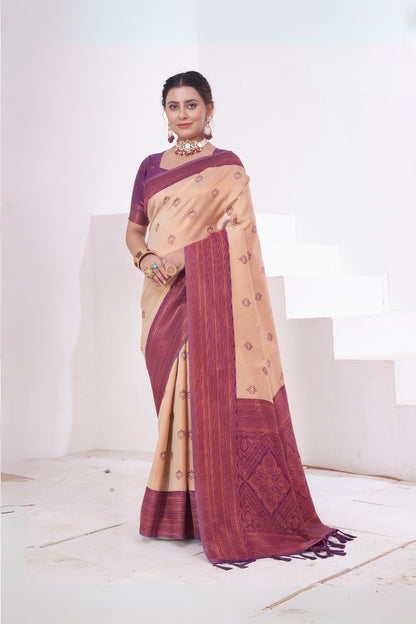 Komal Woven Silk Kanjivaram Saree