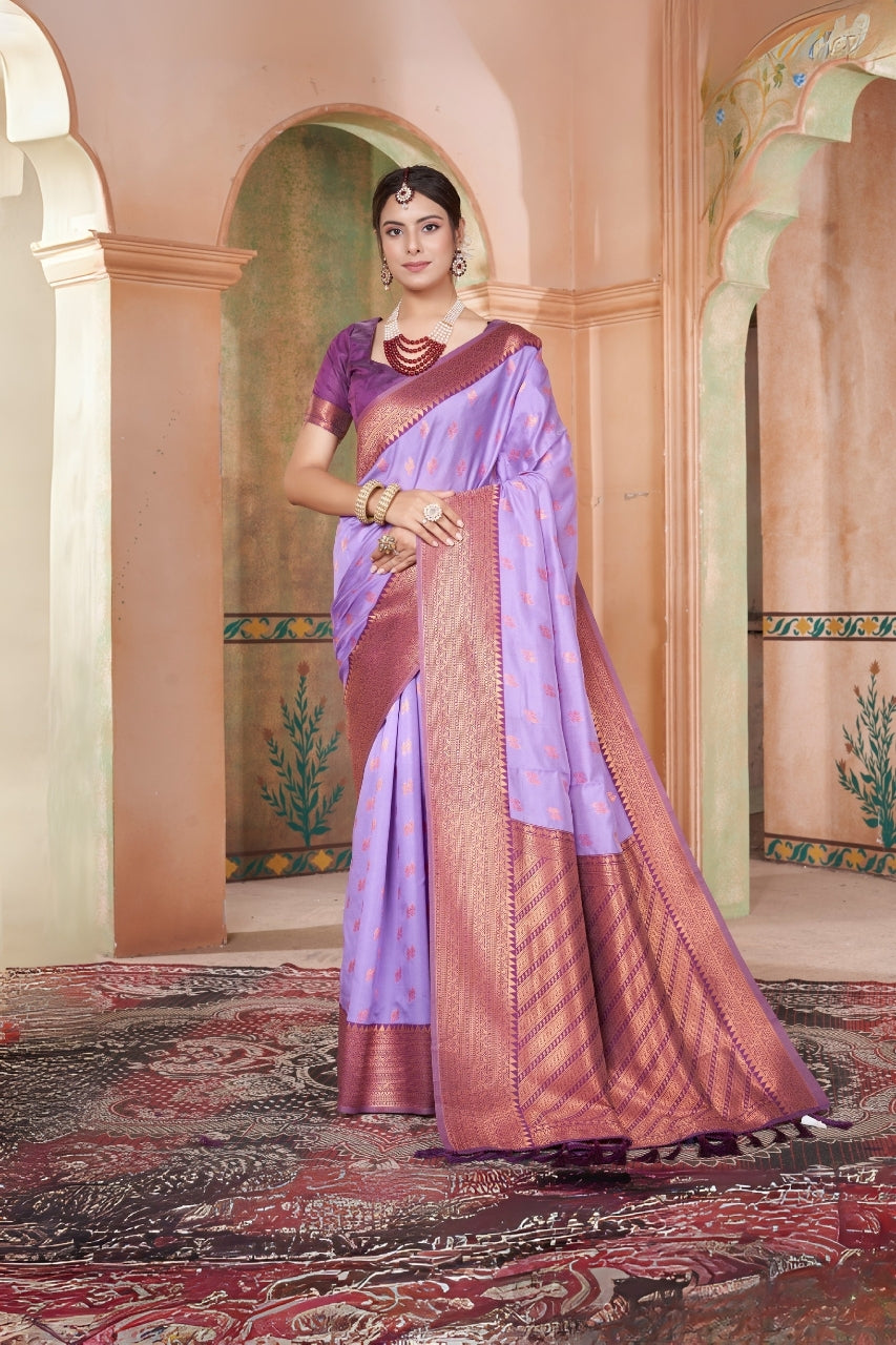 Kanana Silk Woven Kanjivaram saree