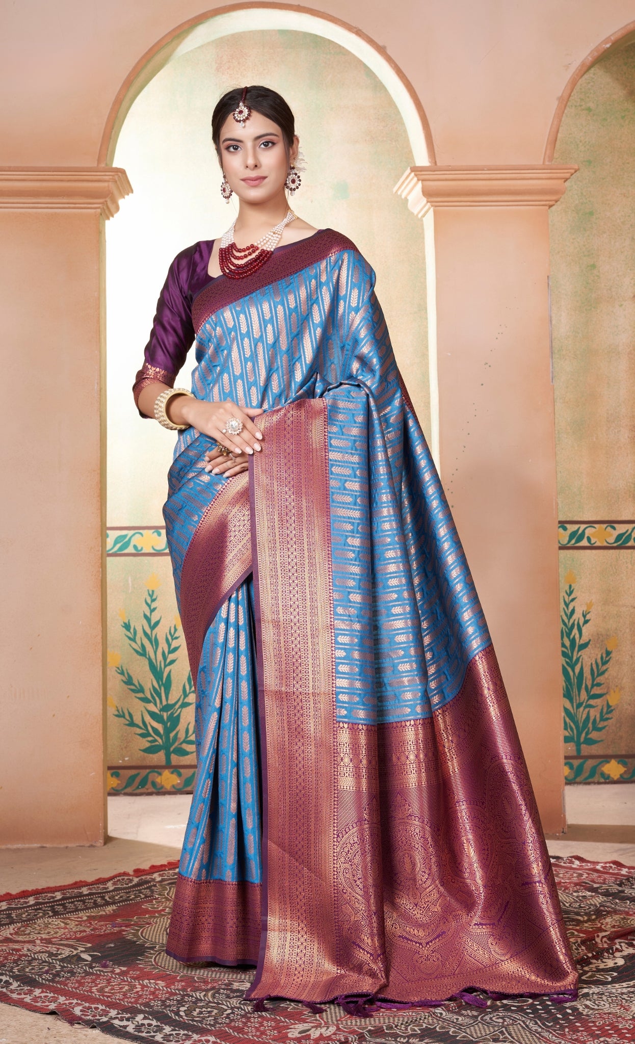 Sanaya Silk Woven Kanjivaram Saree