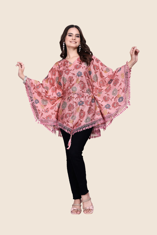 Blossom Breeze Printed Kaftan