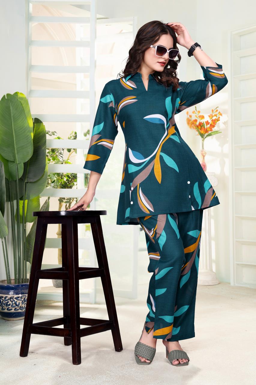Midnight Tropic Co-ords Set
