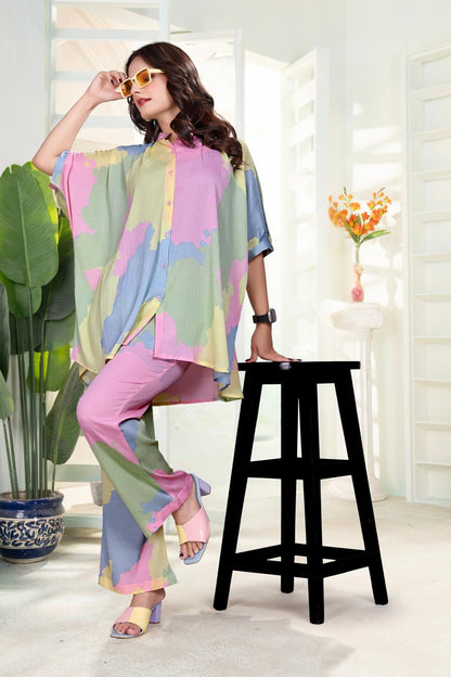 Dreamwave Pastel Co-ord Set