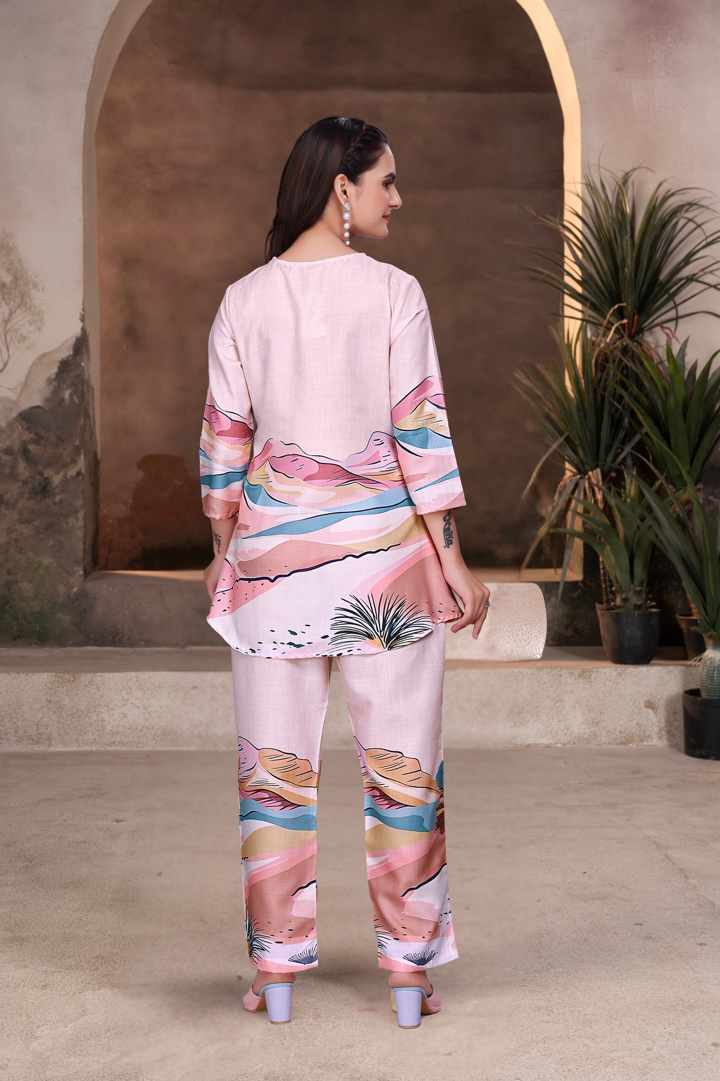 Premium Digital Printed Co-Ord Set
