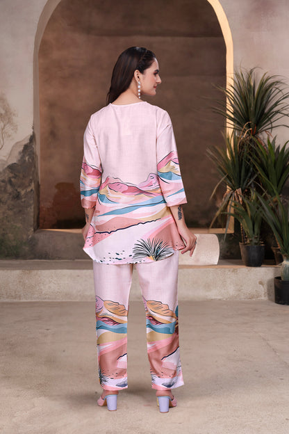 Premium Digital Printed Co-Ord Set