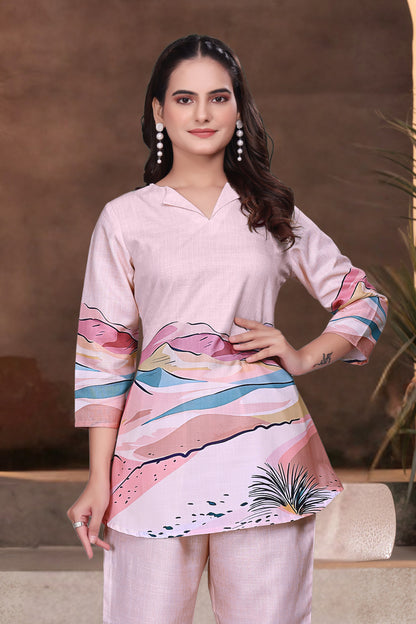 Premium Digital Printed Co-Ord Set