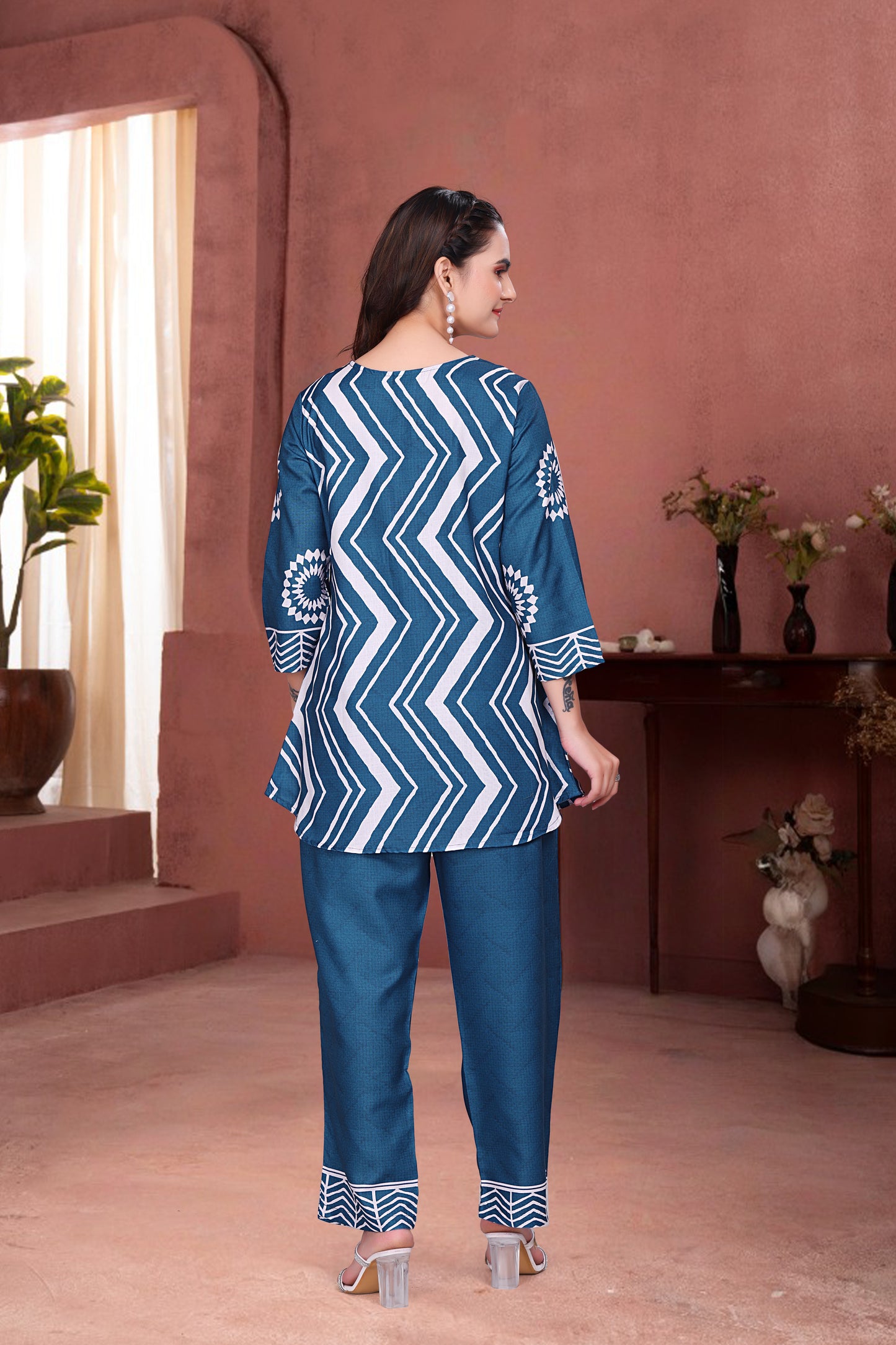 PREMIUM DIGITAL PRINTED CO-ORD SET BY EAVINA APPARELS