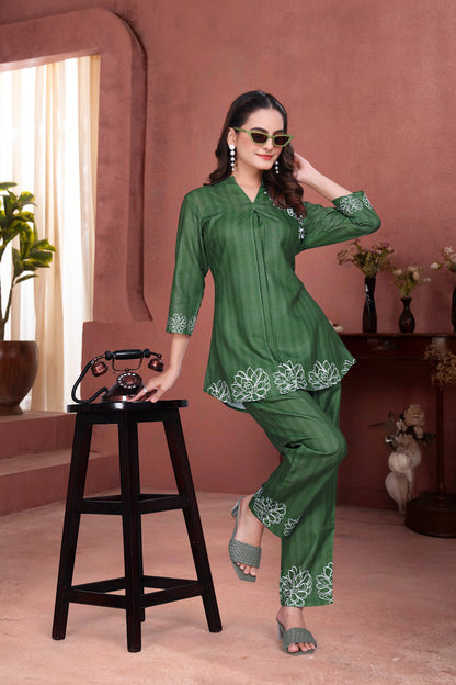 Premium Digital Printed Co-Ord Set