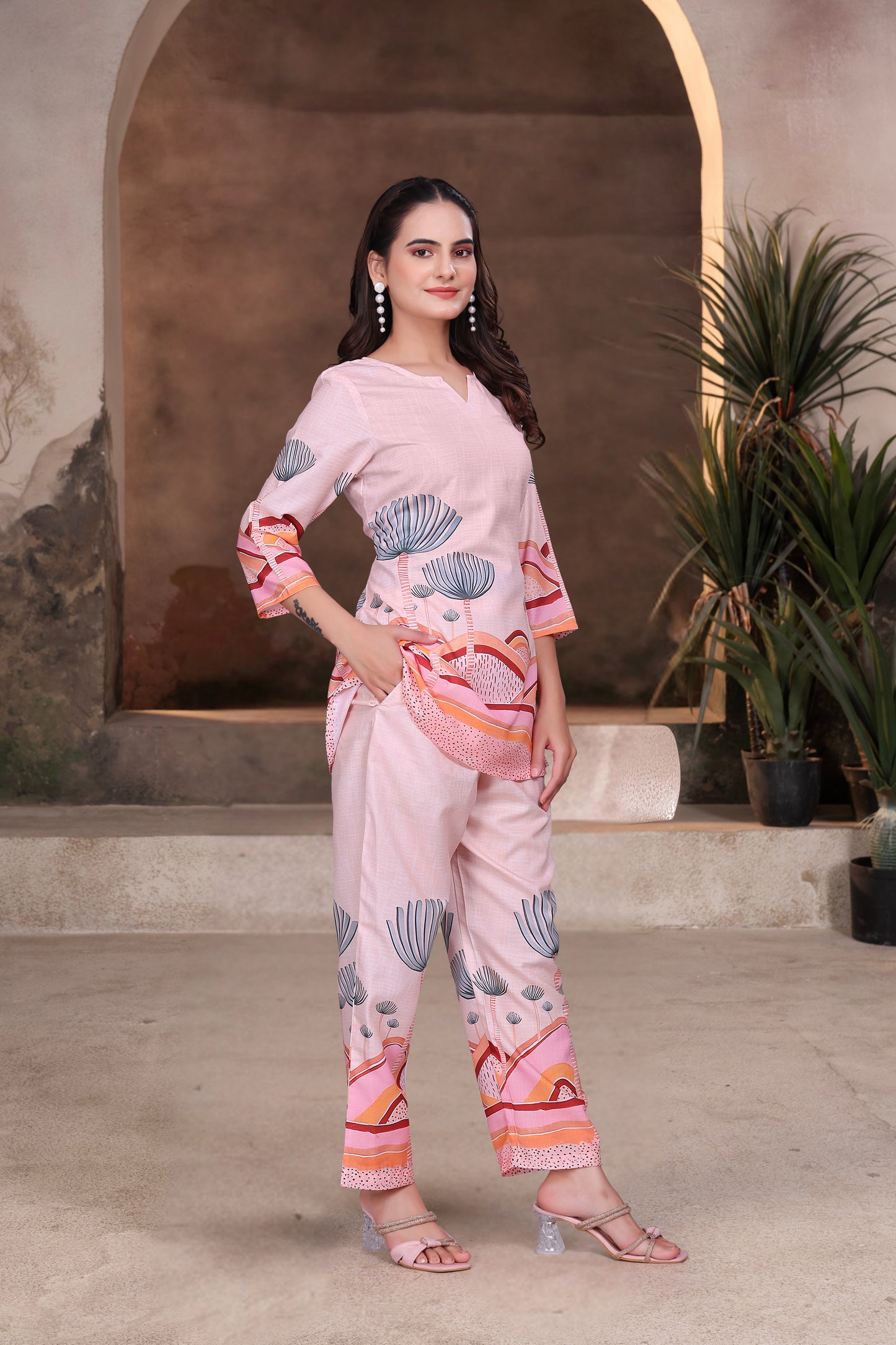 Blush Meadow Co-ord Set