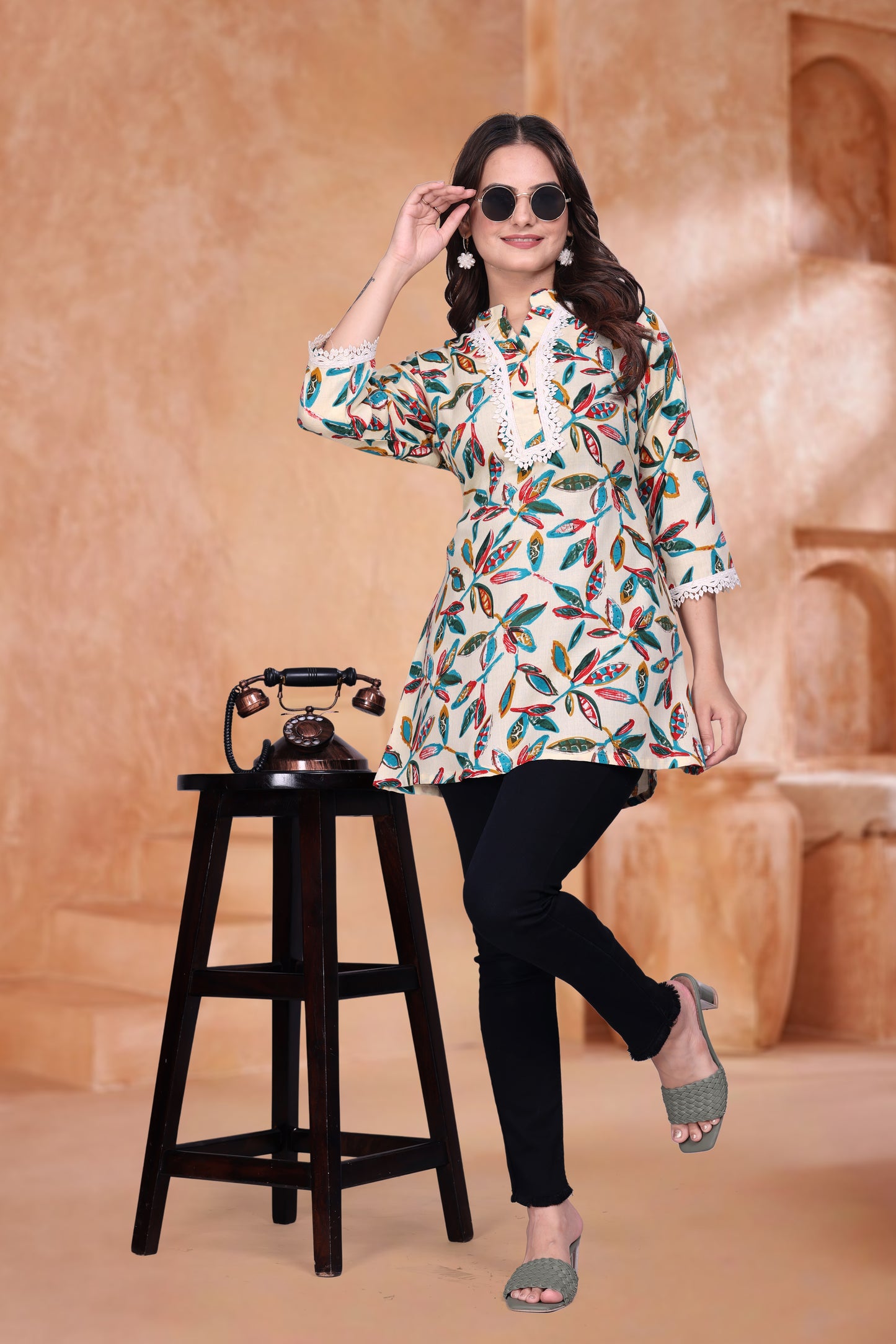 Rangriti Bloom Tunic