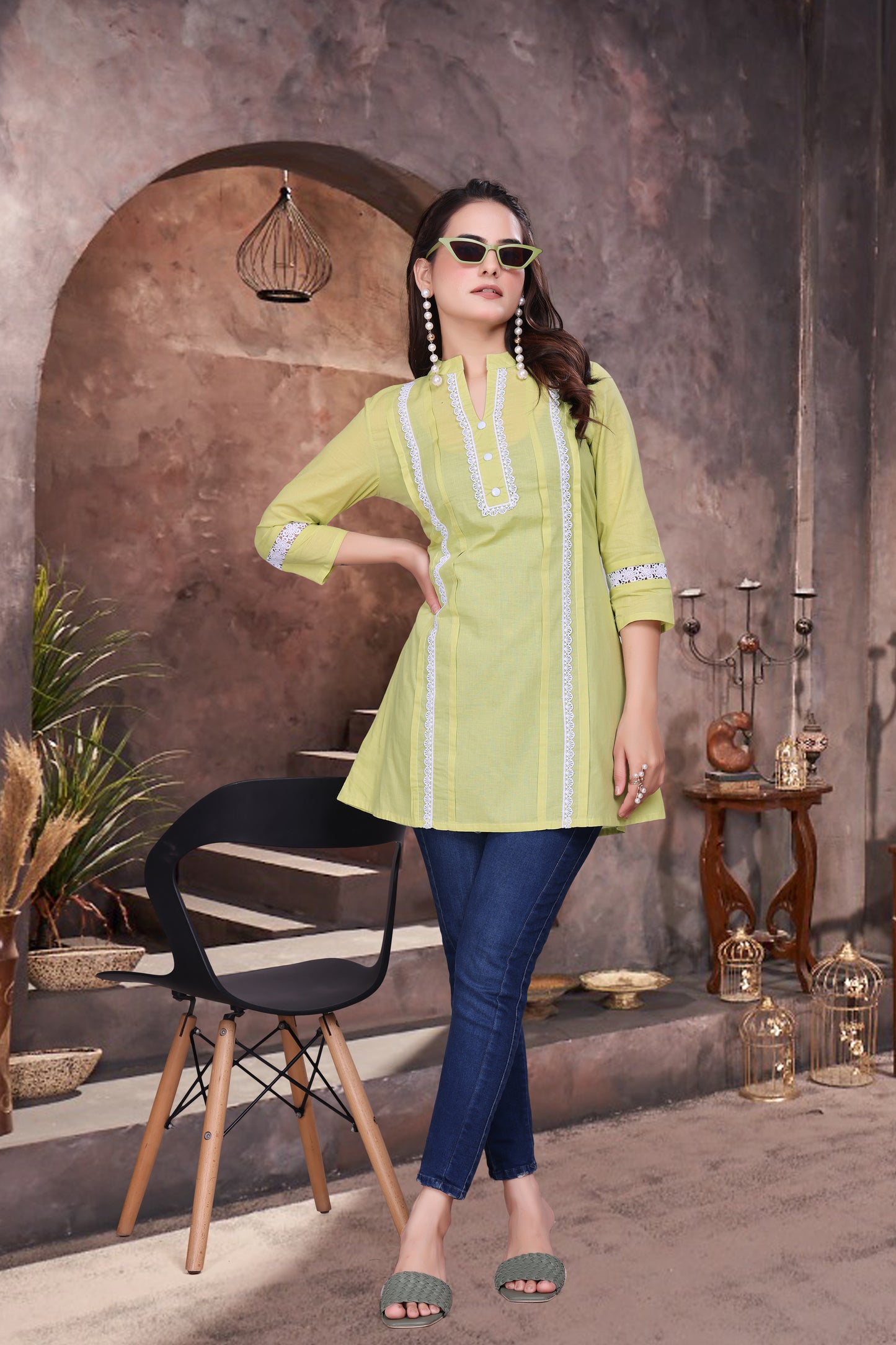 Sunshine Grace Short Kurti