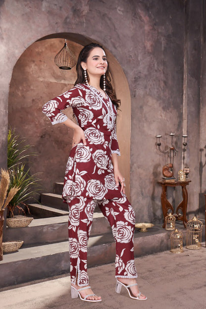Noir Bloom Co-ords Set
