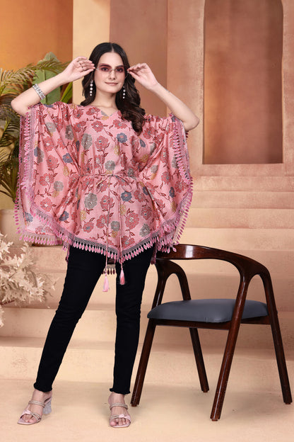 Blossom Breeze Printed Kaftan