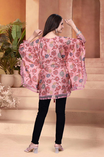 Blossom Breeze Printed Kaftan