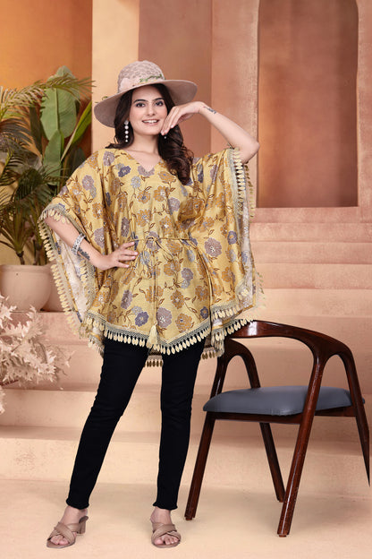 Blossom Breeze Printed Kaftan