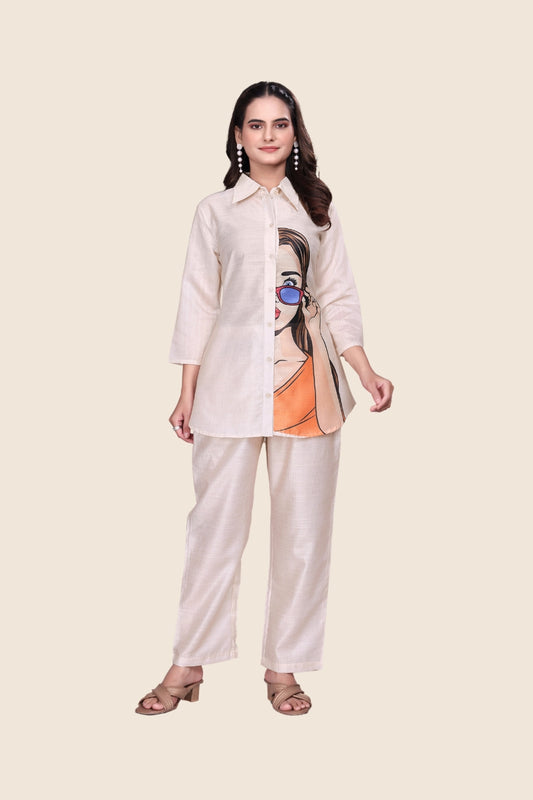 Premium Digital Printed Co-Ord Set
