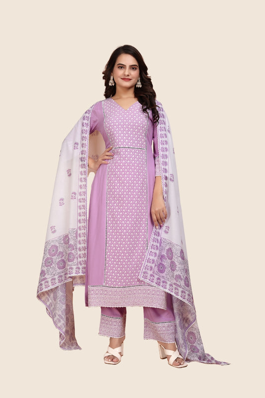 Pastel Grace Ethnic Set