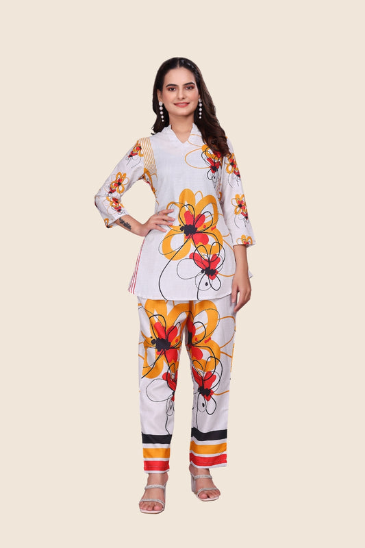Vibrant Bloom Co-ord Set