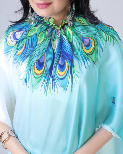 Pankhira Wings of Elegance in Satin Flow