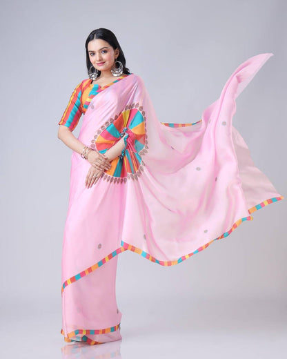 Rangrez Melody in Satin Summer Hues