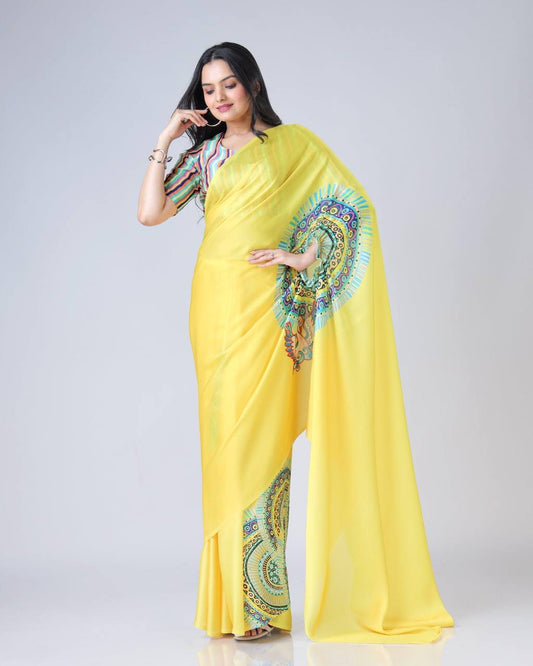 Satrangi Yellow Vibe Mandala Edition