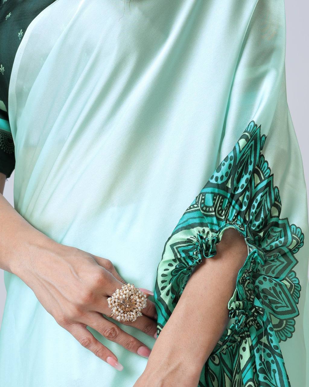 Mint Royal Statement Look with Sunglass Swag