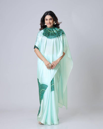 Mint Royal Statement Look with Sunglass Swag