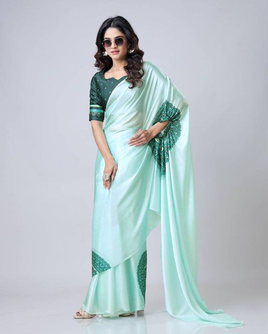 Mint Royal Statement Look with Sunglass Swag