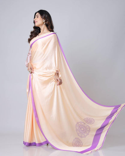 Lavender Indo Fusion Festive Elegance