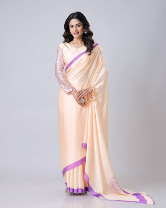 Lavender Indo Fusion Festive Elegance
