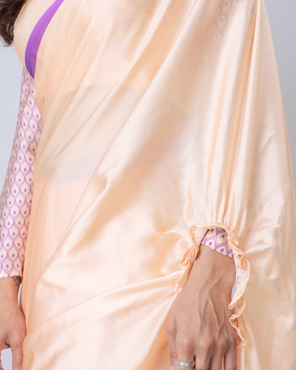 Lavender Indo Fusion Festive Elegance