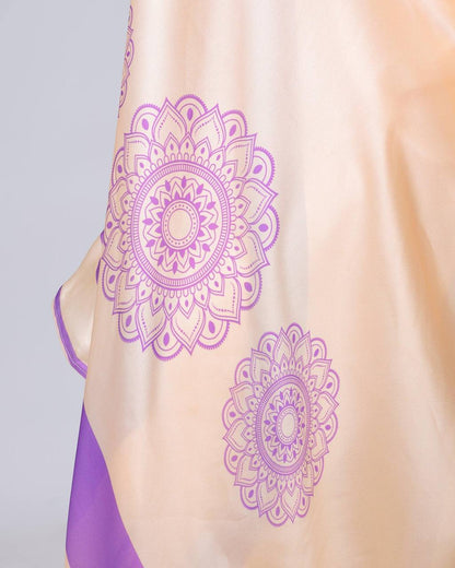 Lavender Indo Fusion Festive Elegance