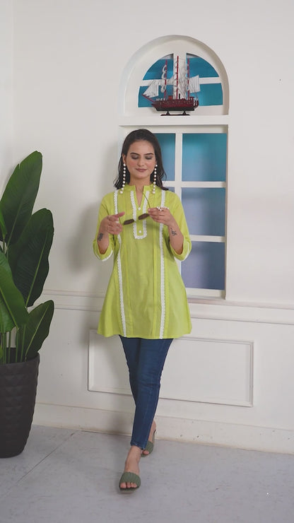 Sunshine Grace Short Kurti